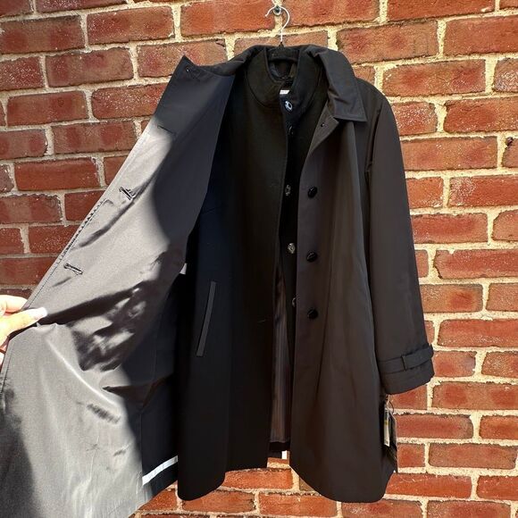 Loro Piana Jane Post $1250 wool double coat LW-084 WOMENS medium NWT - Picture 5 of 10